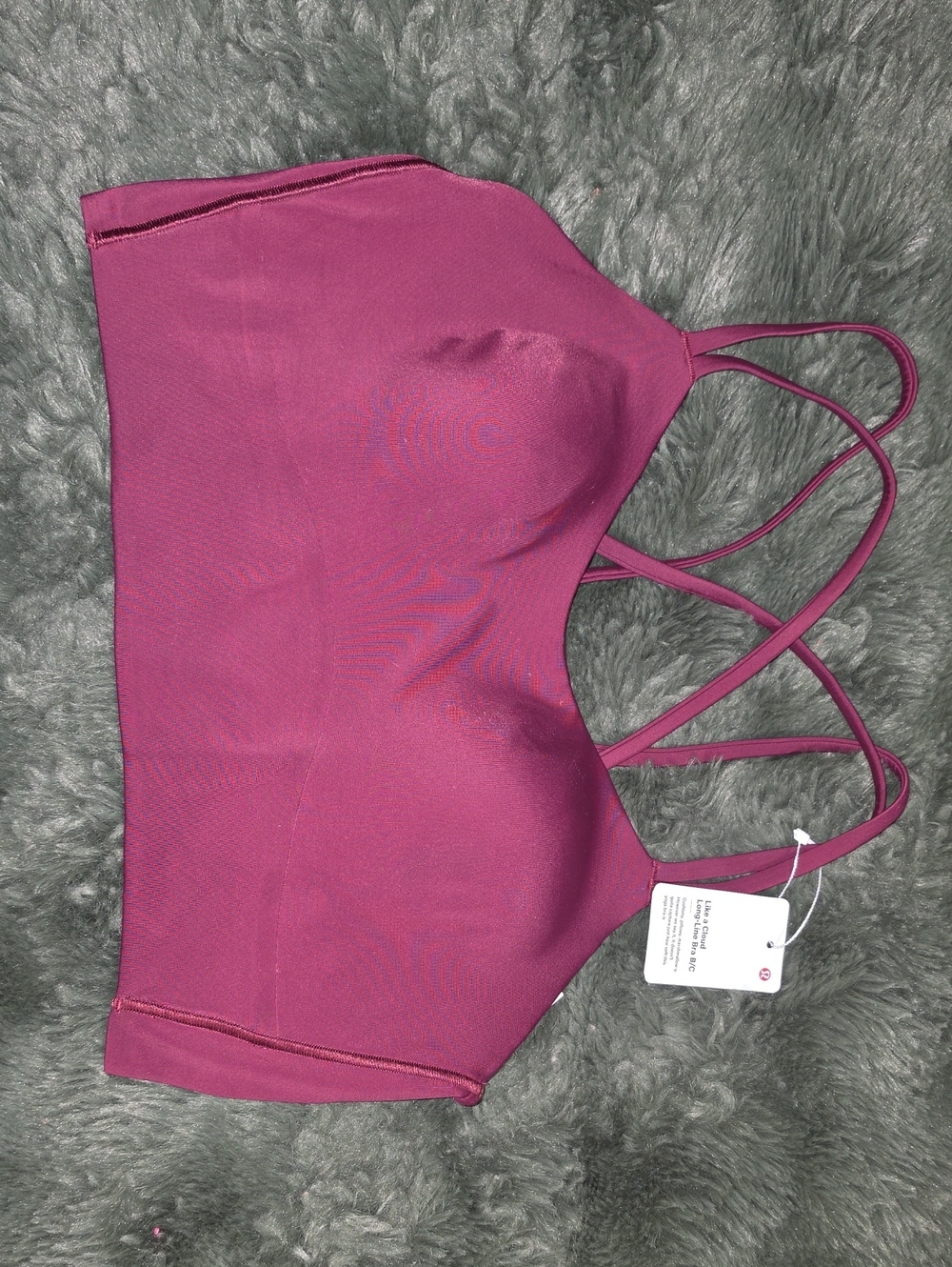 Lululemon Like A Cloud Longline Bra, Sz 10 B/C!! Nwts,BBAY!